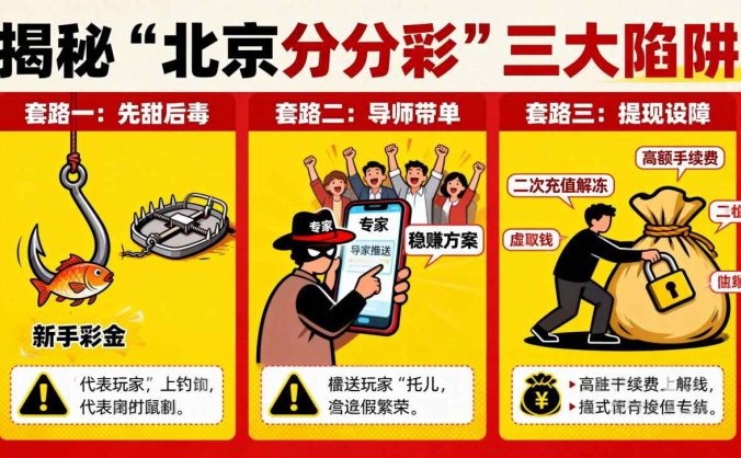 揭秘北京分分彩三大收割套路：看似稳赚，实则是精准割韭菜