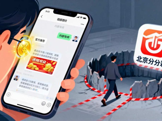 北京分分彩骗局揭秘：内部数据和官方推荐全是陷阱